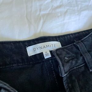 Dynamite black Jean shorts